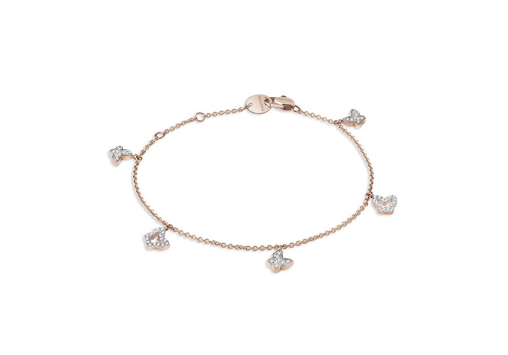 Salvini - Bracciale I Segni Mini - Oro Rosa - Diamante