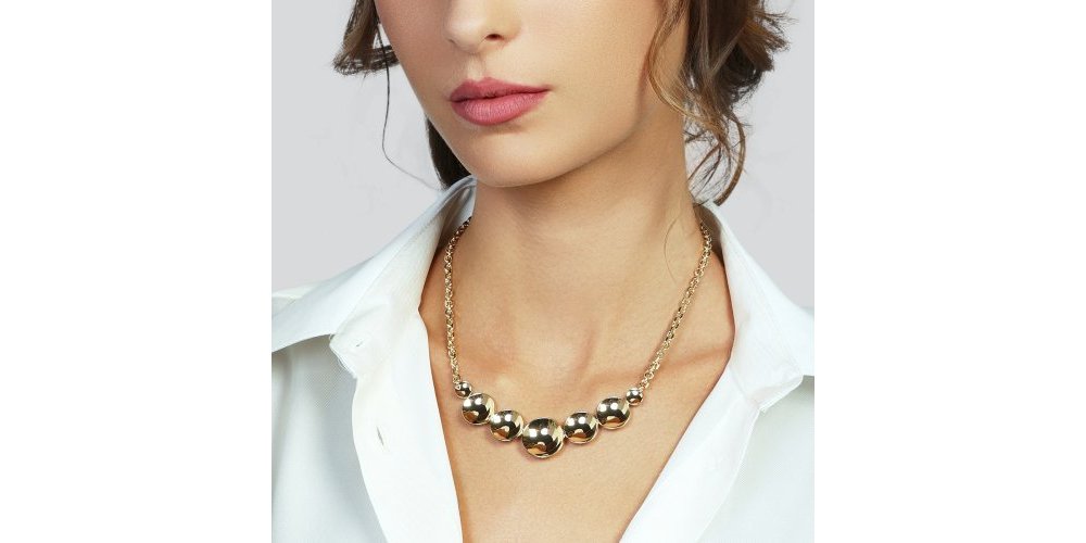 Unoaerre - Collana Dorata Lux - Bronzo - Dorato