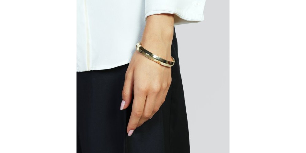 Unoaerre - Bracciale Rigido Dorato - Bronzo - Dorato