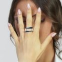 Unoaerre - Anello Design - Bronzo - Argento