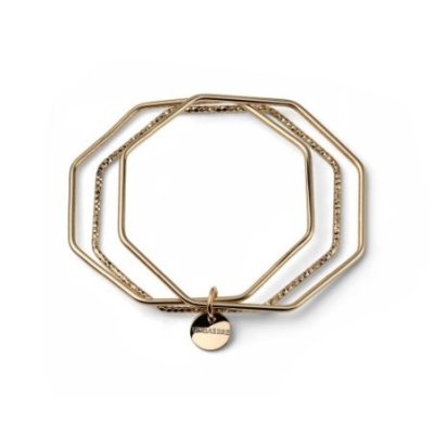 Unoaerre - Bracciale Dorato 3 Bangle - Bronzo - Dorato