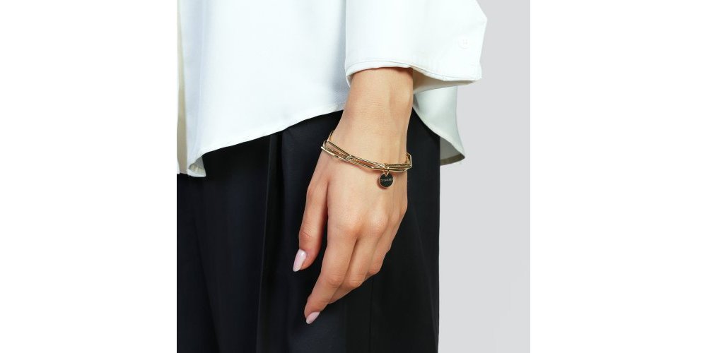 Unoaerre - Bracciale Dorato 3 Bangle - Bronzo - Dorato