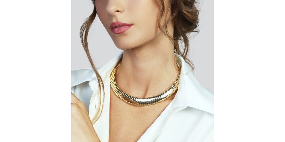 Unoaerre - Collana Catena Maxi - Bronzo - Dorato