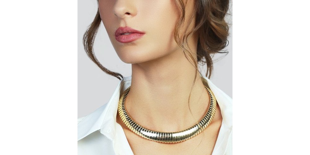 Unoaerre - Collana Catena Maxi - Bronzo - Dorato