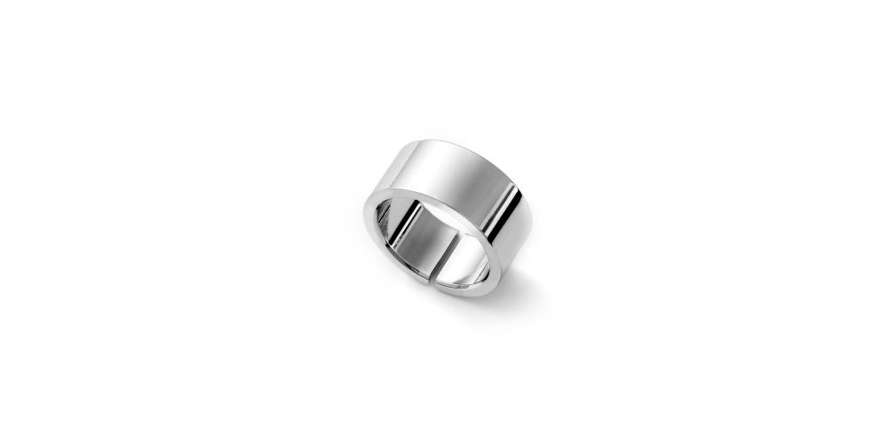 Unoaerre - Anello A Fascia - Bronzo - Argento