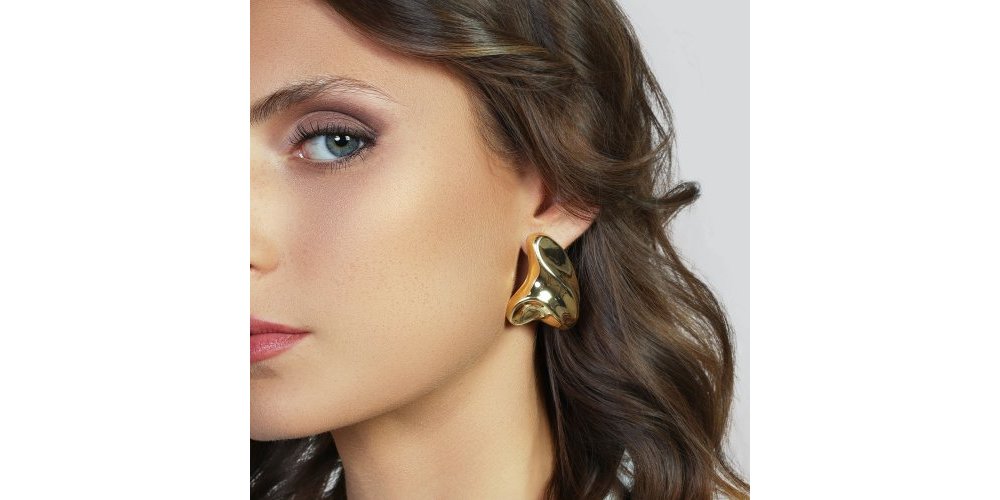 Unoaerre - Orecchini Maxi - Dorato - Bronzo