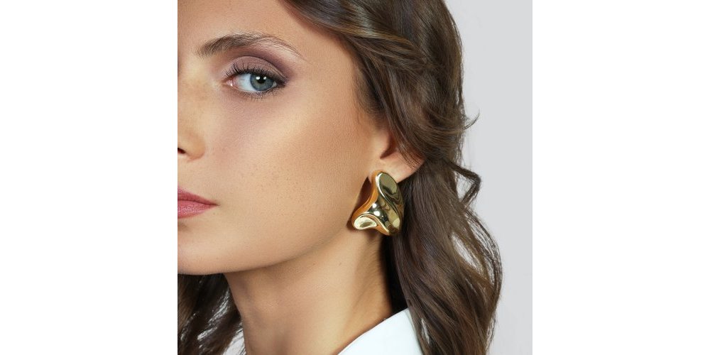 Unoaerre - Orecchini Maxi - Dorato - Bronzo