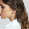 Unoaerre - Orecchini A Cerchio - Bronzo - Argento Unoaerre - Orecchini A Cerchio - Bronzo - Argento