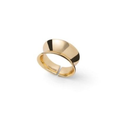 Unoaerre - Anello A Fascia - Bronzo - Dorato