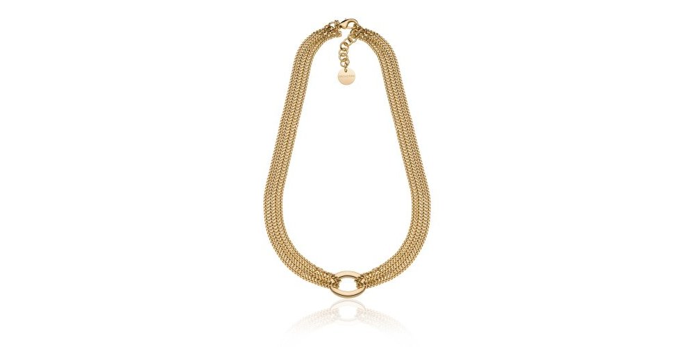 Unoaerre - Collana Groumette Infinity - Bronzo - Dorato