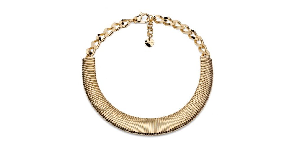 Unoaerre - Collana Tubogas - Bronzo - Dorato