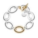Unoaerre - Bracciale Bicolore Infinity - Bronzo