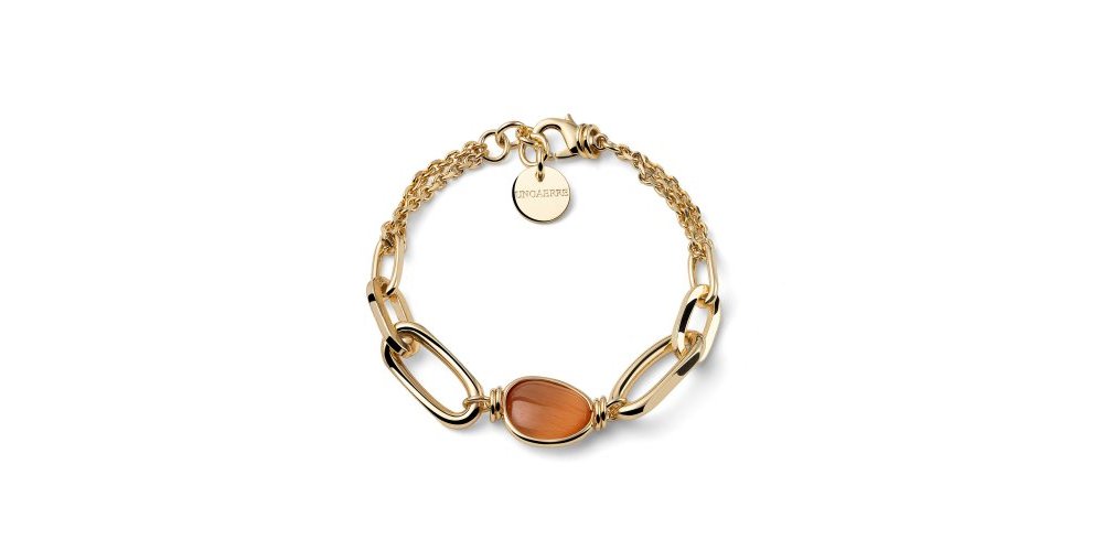 Unoaerre - Bracciale Occhio Di Gatto - Dorato