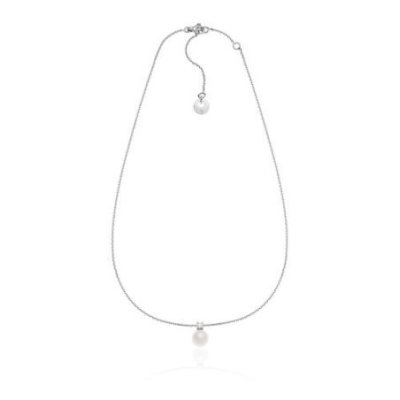 Unoaerre - Collana In Argento - Perla - Zircone