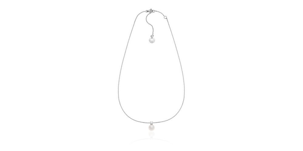 Unoaerre - Collana In Argento - Perla - Zircone Unoaerre - Collana In Argento - Perla - Zircone