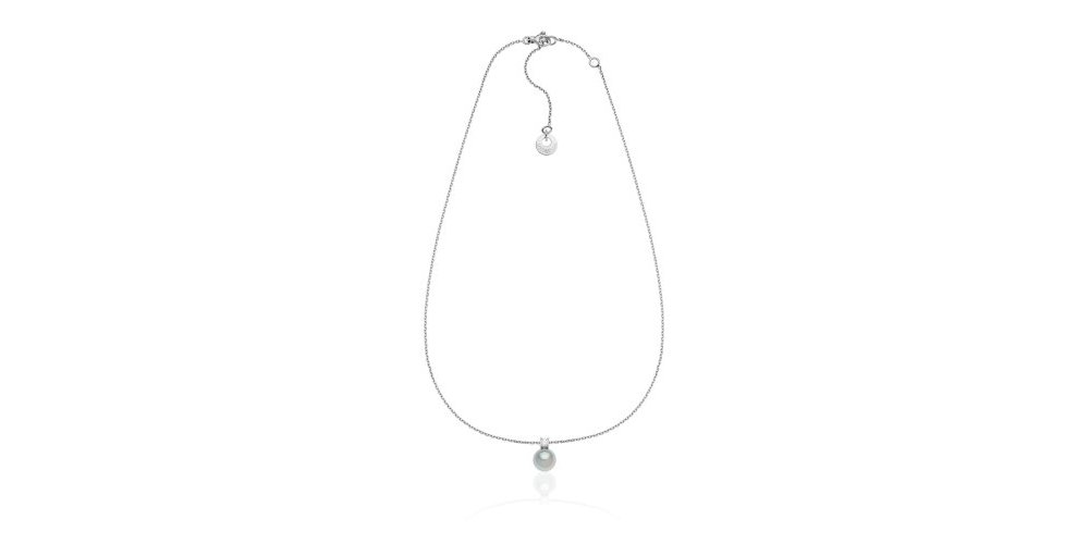 Unoaerre - Collana Argento - Perla Scura Unoaerre - Collana Argento - Perla Scura