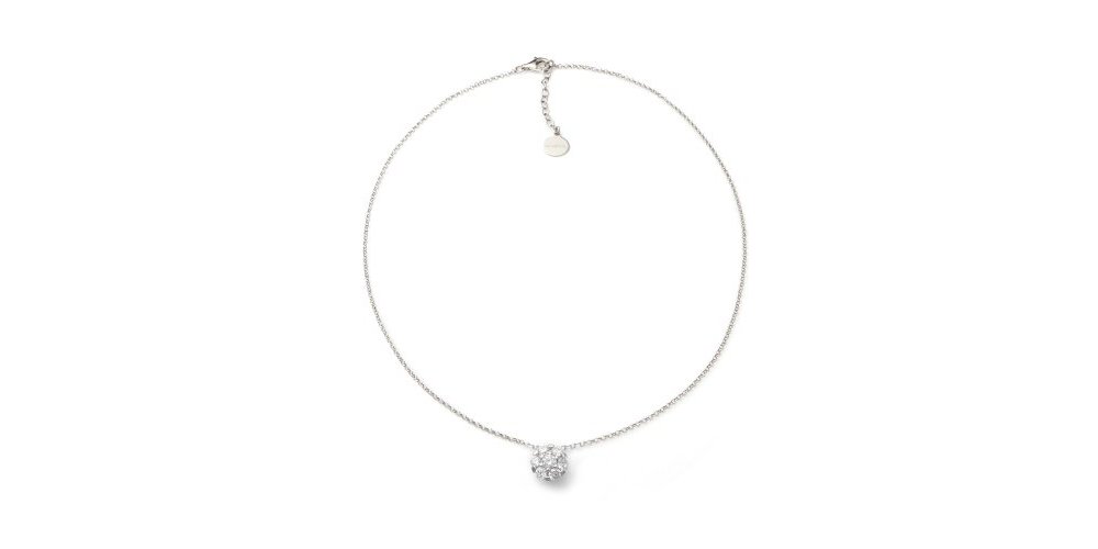 Unoaerre - Collana In Argento - Fiore Zirconi Unoaerre - Collana In Argento - Fiore Zirconi