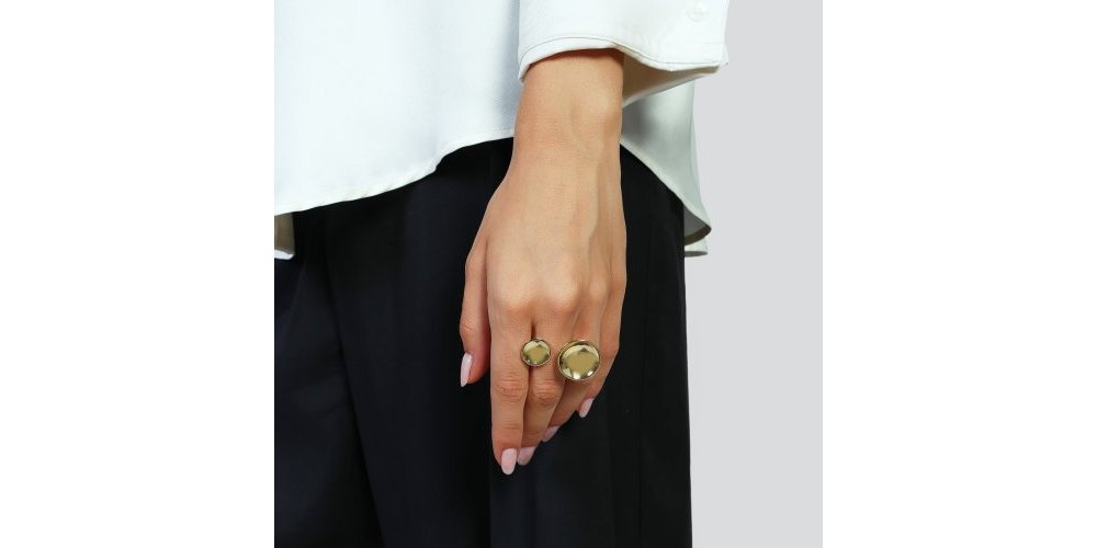 Unoaerre - Anello Dorato Lux - Bronzo - Dorato