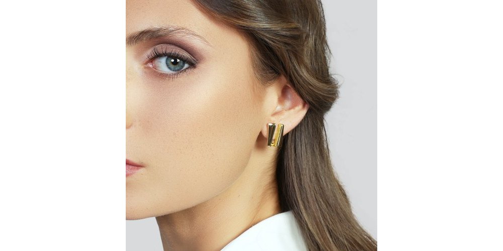 Unoaerre - Orecchini Mini Dorati - Bronzo - Dorato