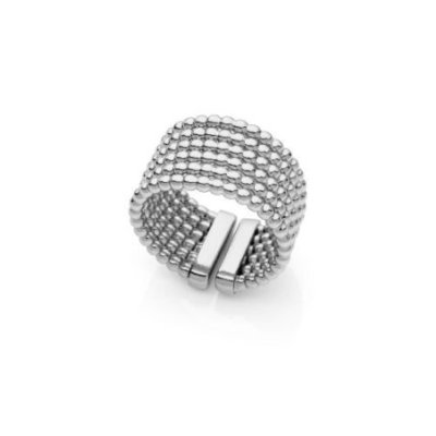 Unoaerre - Anello A Fascia - Bronzo - Argento