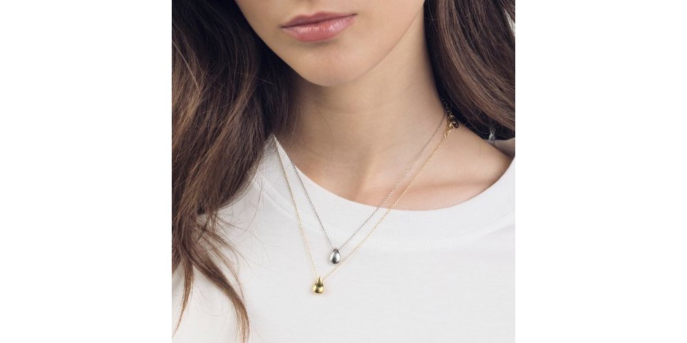 Unoaerre - Collana Boule - Argento - Goccia Unoaerre - Collana Boule - Argento - Goccia