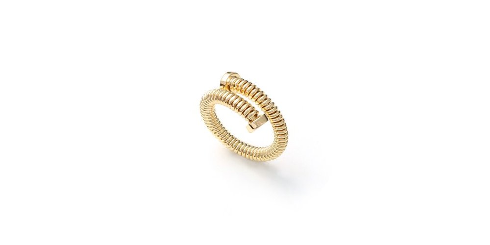 Unoaerre - Anello Chiodo Dorato - Bronzo - Dorato Unoaerre - Anello Chiodo Dorato - Bronzo - Dorato