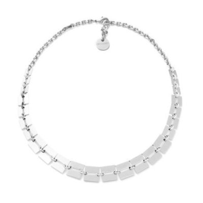 Unoaerre - Collana Lux - Maglie Quadrate - Argento