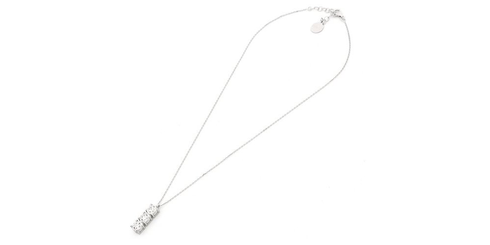 Unoaerre - Collana Trilogy - Argento - Zirconia Unoaerre - Collana Trilogy - Argento - Zirconia