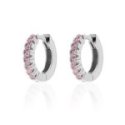 Unoaerre - Orecchini In Argento - Zirconia Rosa Unoaerre - Orecchini In Argento - Zirconia Rosa