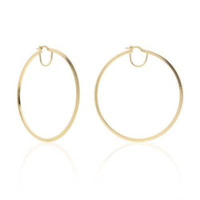 Unoaerre - Orecchini Maxi Cerchio - Bronzo - Dorato