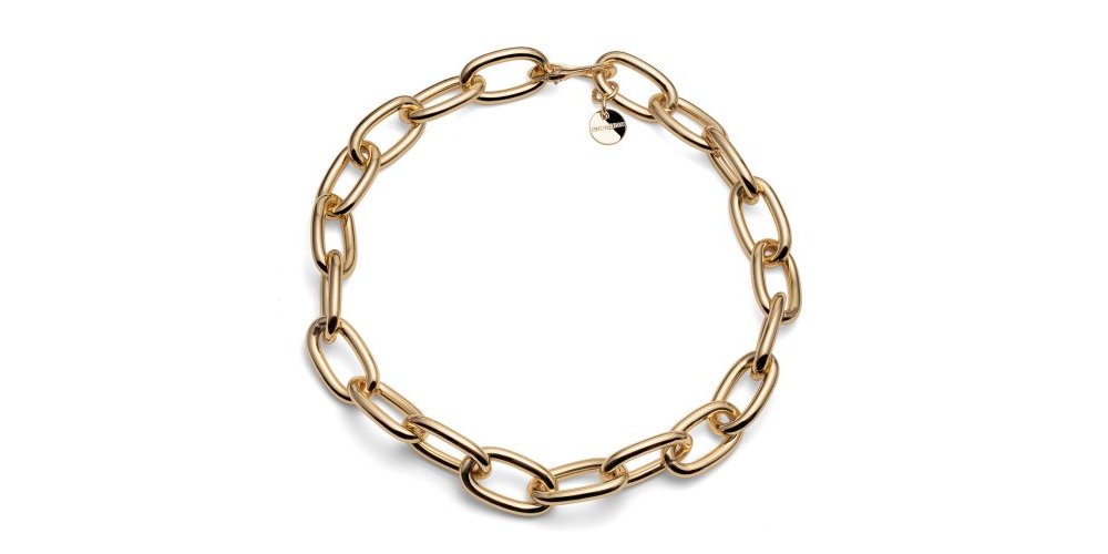 Unoaerre - Collana Catena Forzatina - Dorata Unoaerre - Collana Catena Forzatina - Dorata