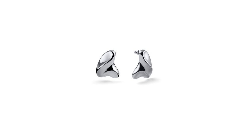 Unoaerre - Orecchini Maxi - Vintage - Argento