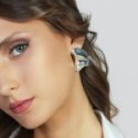 Unoaerre - Orecchini Maxi - Vintage - Argento