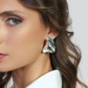 Unoaerre - Orecchini Maxi - Vintage - Argento