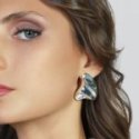 Unoaerre - Orecchini Maxi - Vintage - Argento