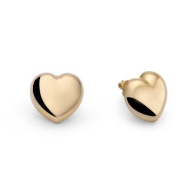 Unoaerre - Orecchini Cuore - Argento - Dorato