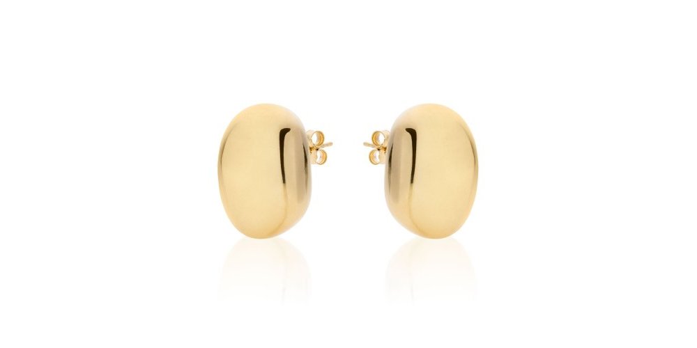 Unoaerre - Orecchini Maxi Boule - Argento Dorato Unoaerre - Orecchini Maxi Boule - Argento Dorato