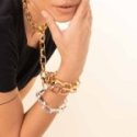 Unoaerre - Bracciale Maxi Maglie - Bronzo - Argento
