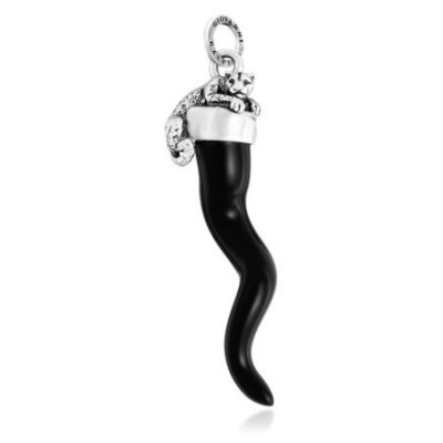 Giovanni Raspini - Charm Corno - Argento 925 - Resina