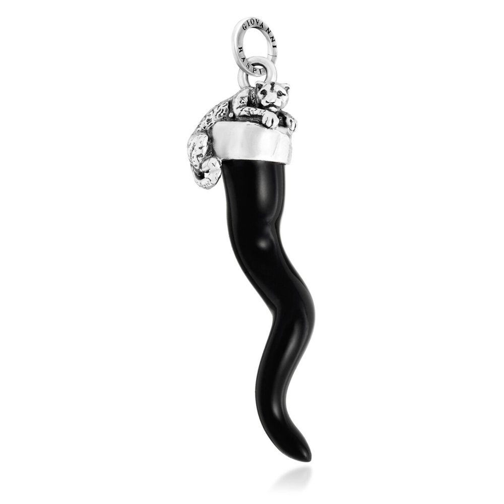 Giovanni Raspini - Charm Corno - Argento 925 - Resina