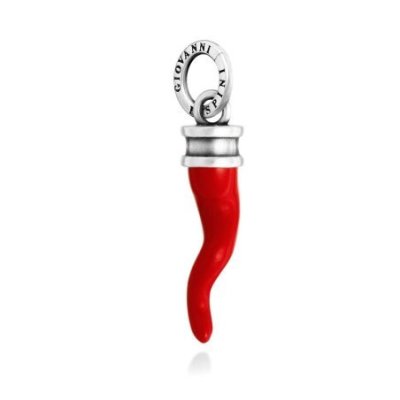 Giovanni Raspini - Charm Corno - Argento 925 - Resina