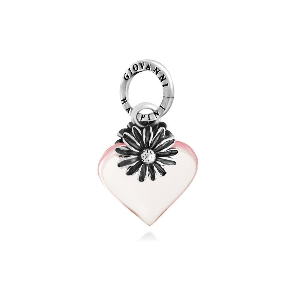 Giovanni Raspini - Charm Cuore - Argento 925 - Resina