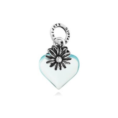 Giovanni Raspini - Charm Cuore - Argento 925 - Resina