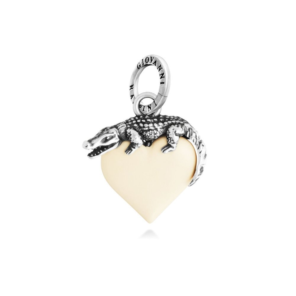 Giovanni Raspini - Charm Cuore - Argento 925 - Resina