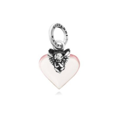 Giovanni Raspini - Charm Cuore - Argento 925 - Resina