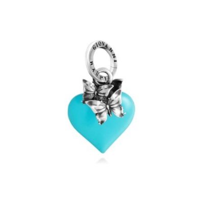 Giovanni Raspini - Charm Cuore - Argento 925 - Resina