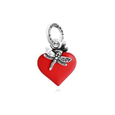 Giovanni Raspini - Charm Cuore - Argento 925 - Resina