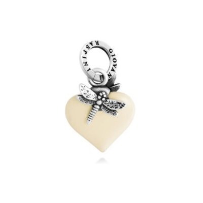 Giovanni Raspini - Charm Cuore - Argento 925 - Resina