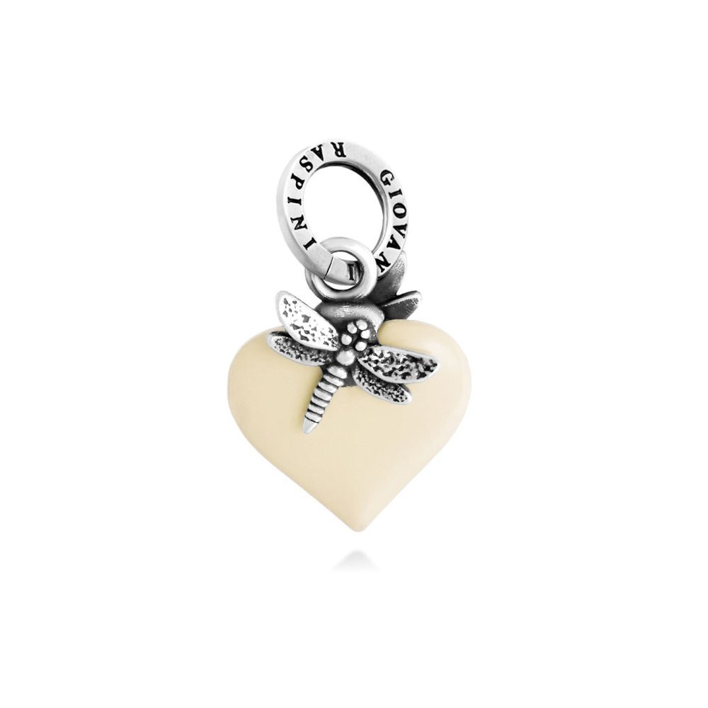 Giovanni Raspini - Charm Cuore - Argento 925 - Resina