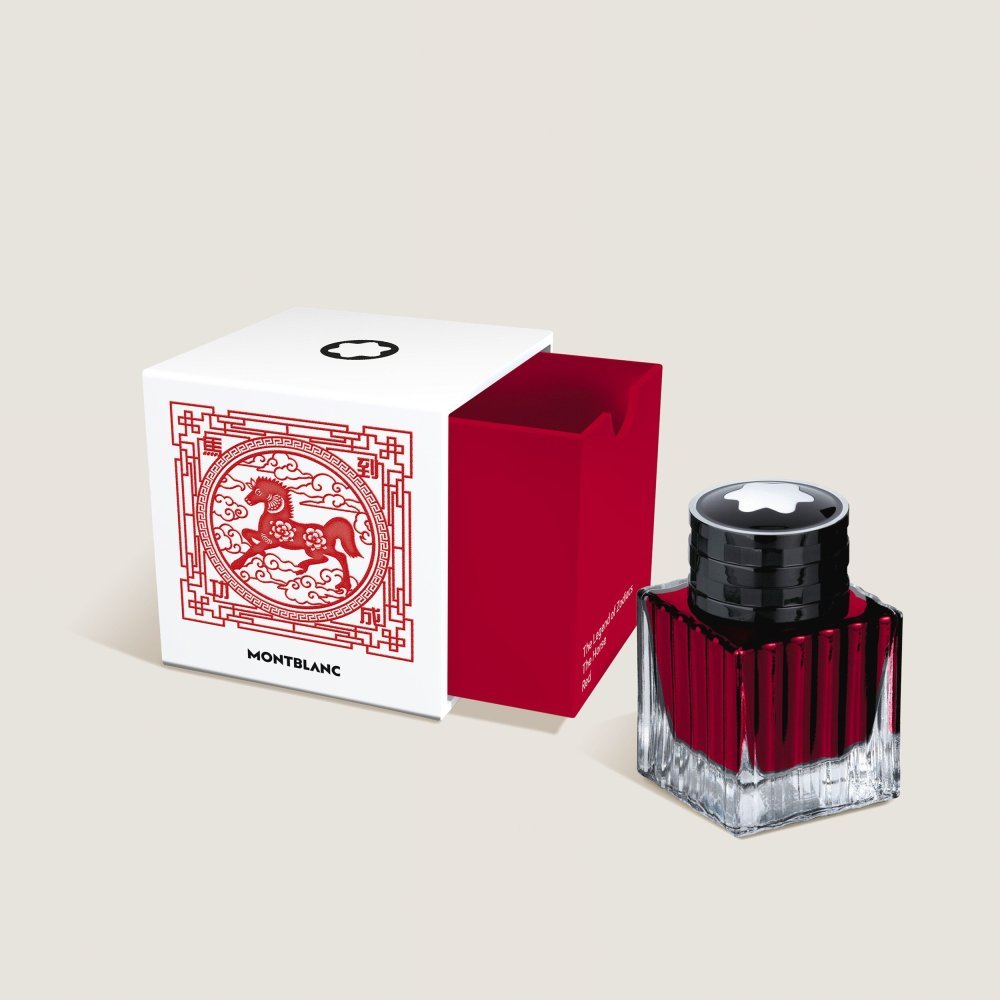 Montblanc - Boccetta D’Inchiostro - Il Cavallo - Rosso